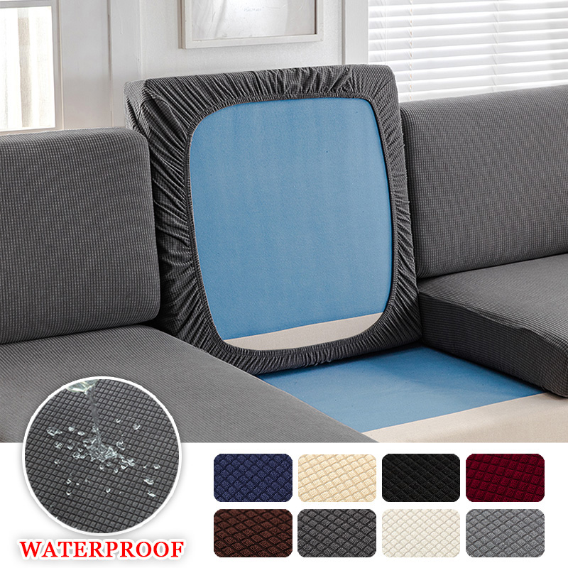 Office Furniture Removal - 1pc Waterproof Sofa Cushion Cover Jacquard