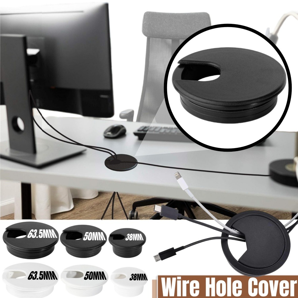 Office Furniture Loft - Plastic Wire Hole Cover 1.5/2/2.5 Inch