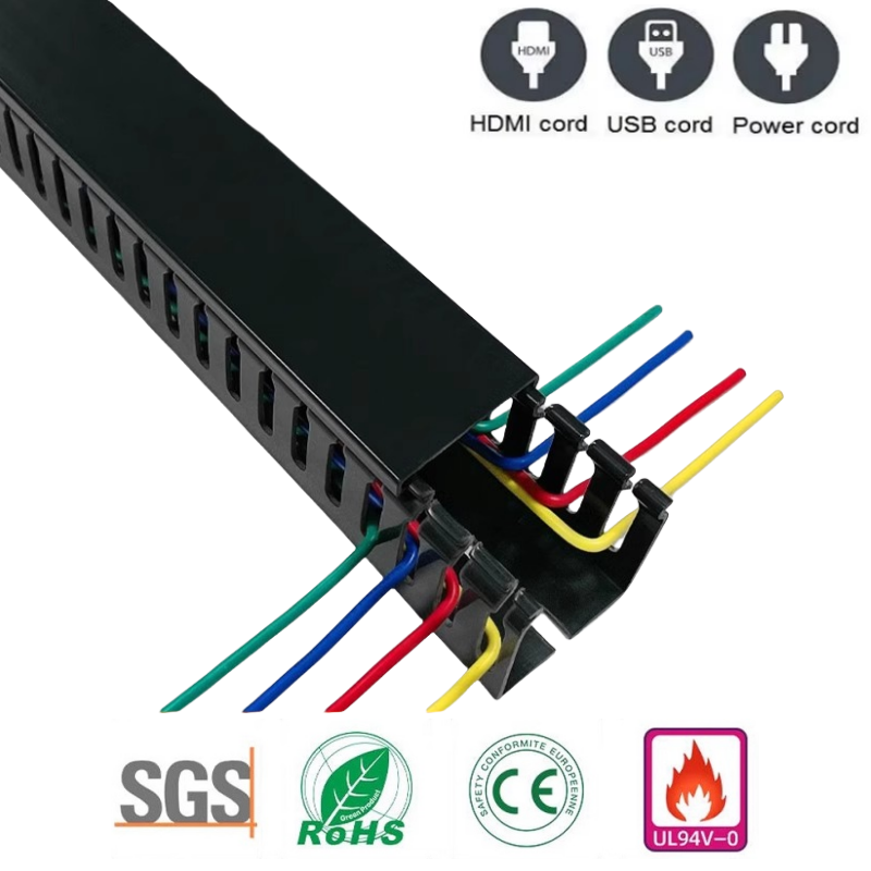 Cable Tray Under Desk - Flame retardant Cable Trunk PVC Cable
