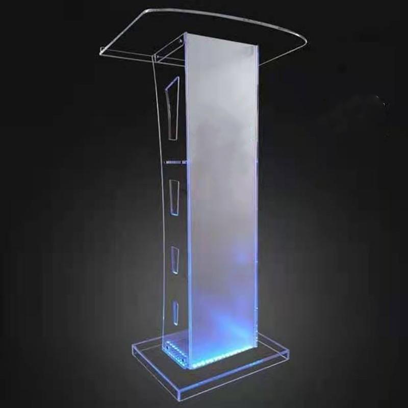 Office Furniture Removal - Removable welcome stage acrylic podium colorful