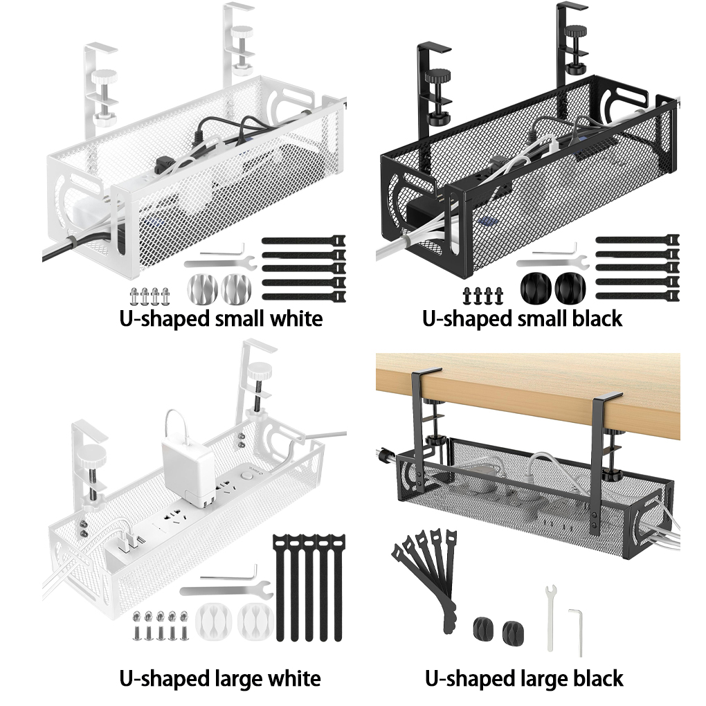 New Portable Management Under  - Cable Tray Under Desk review and price