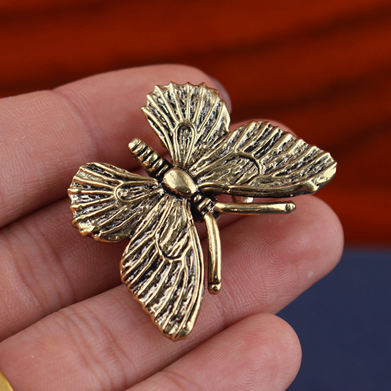 Brass Butterfly Statue, Insect - Office Furniture Loft review and price