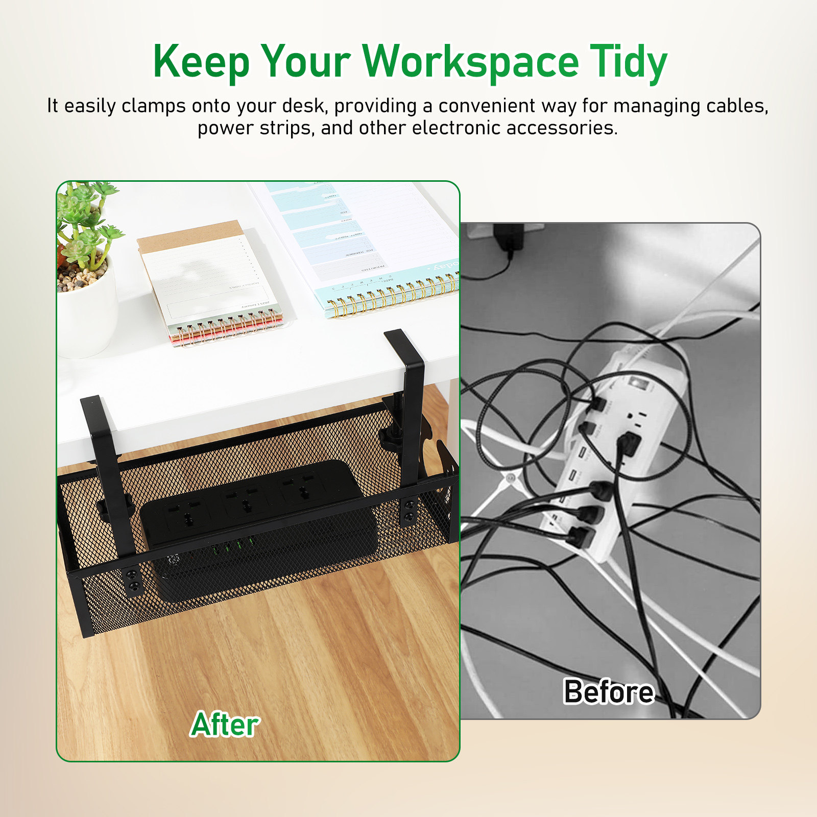 1Set Under Desk Cable Manageme - Cable Tray Under Desk review and price