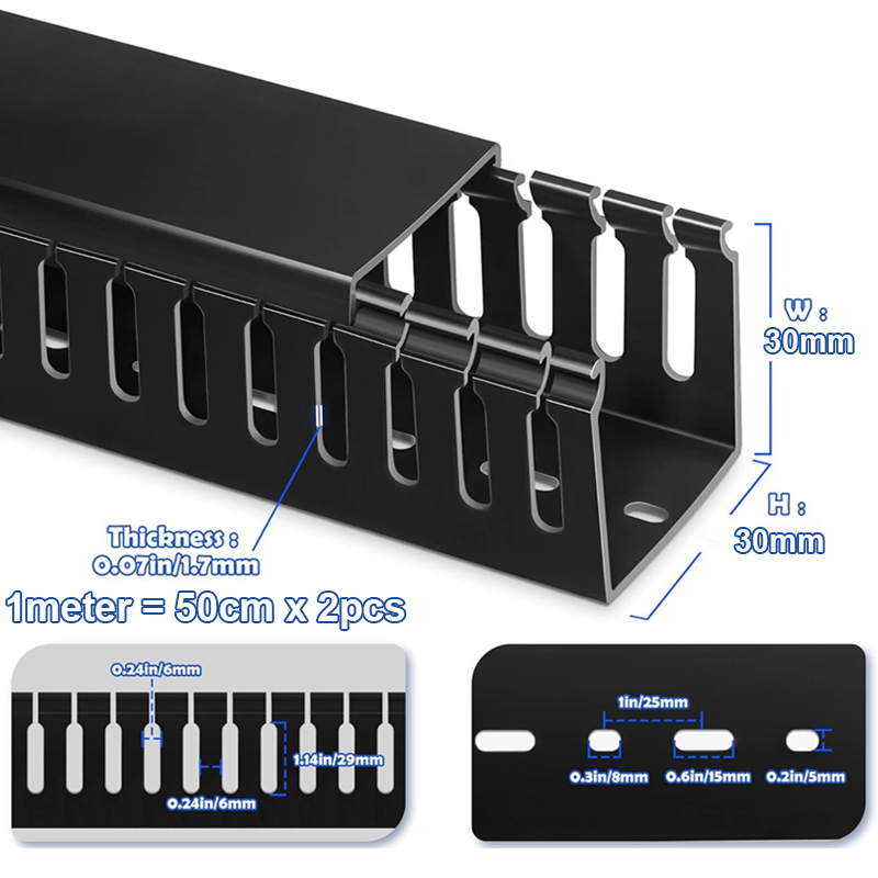 PVC Industrial Flame-retardant - Cable Tray Under Desk review and price