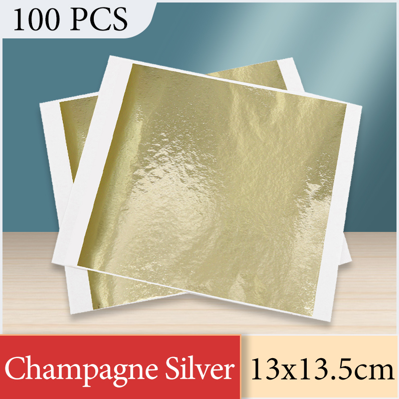 13x13.5cm Champagne Silver Foi - Office Furniture Loft review and price