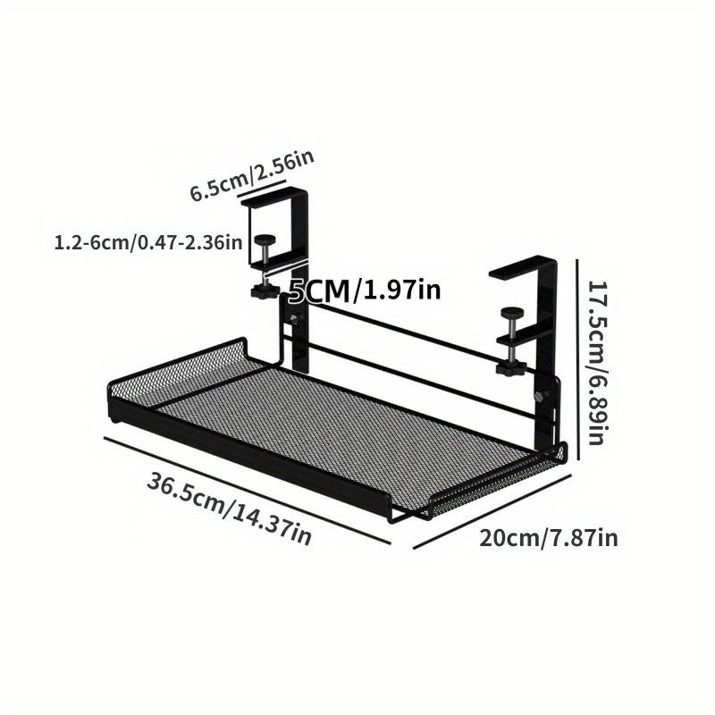 1PC Under Desk Cable Organizer - Cable Tray Under Desk review and price