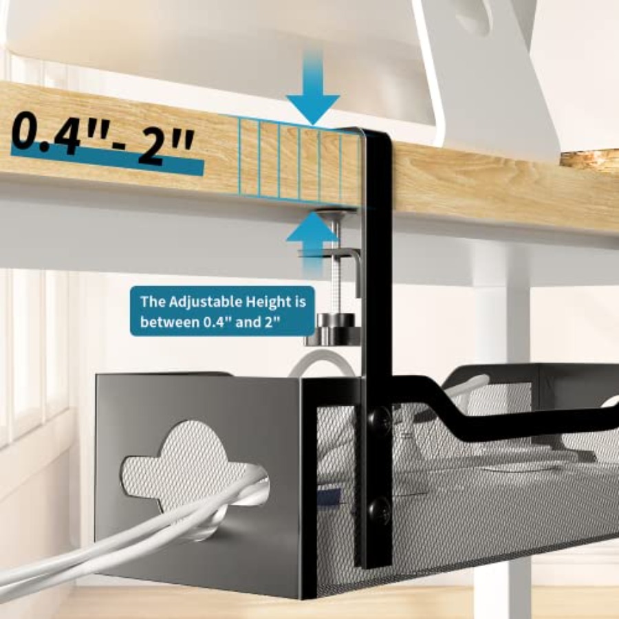 Under Desk Cable Management Tr - Cable Tray Under Desk review and price