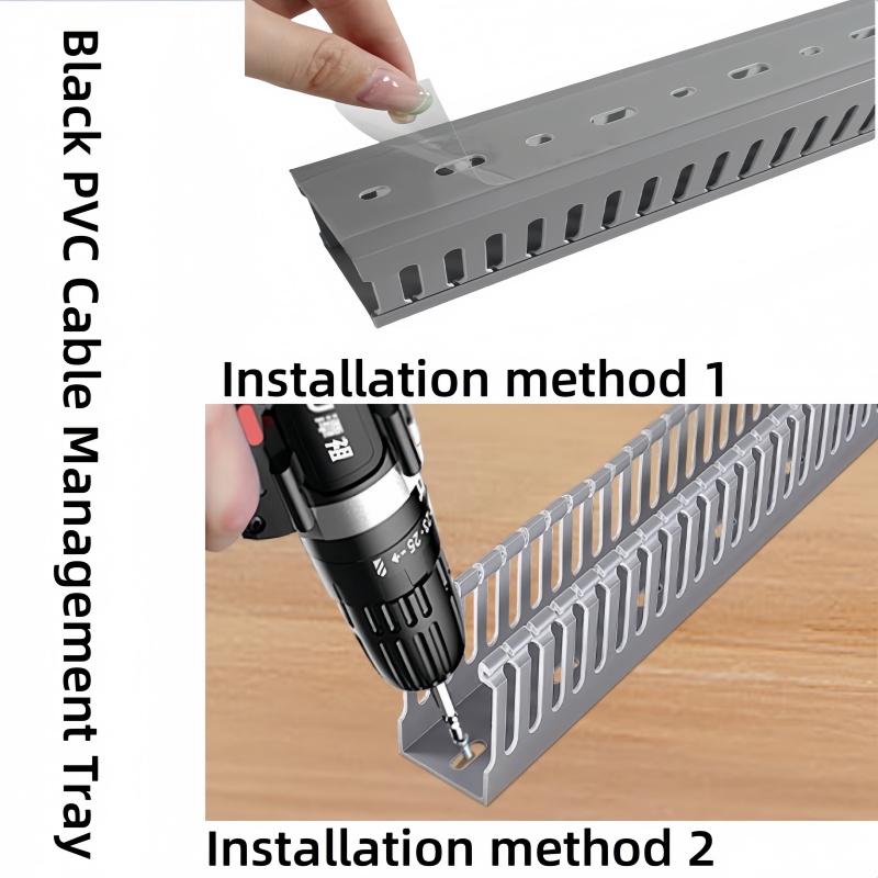 Flame retardant Cable Trunk PV - Cable Tray Under Desk review and price