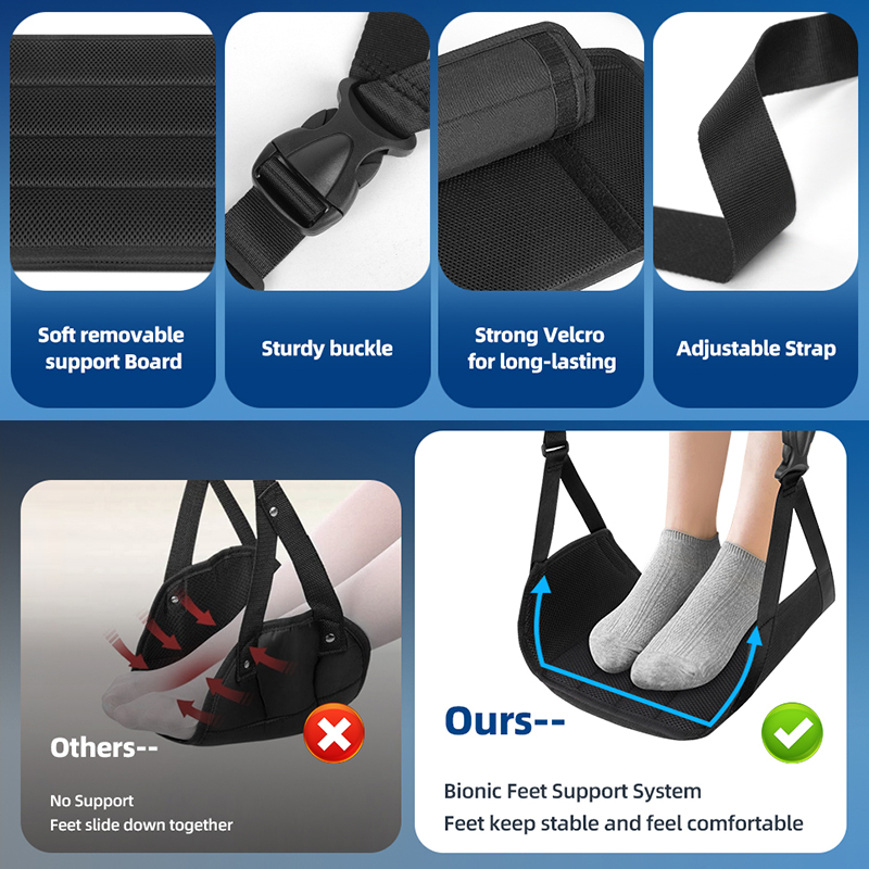 2Pcs/ Foot Hammock Airline Foo - Office Furniture Removal review and price